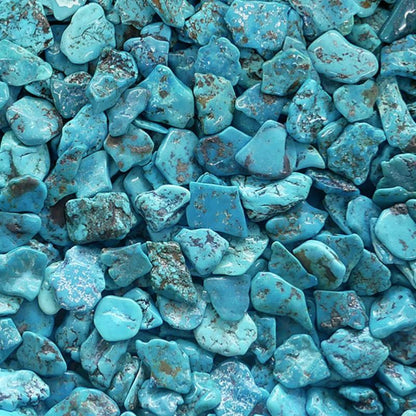 Turquoise Tibet A (pierre roulée) - La Boite à Cailloux